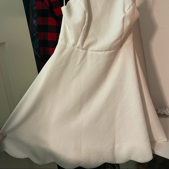 Lulus Scalloped Skater Dress - Picture 3 of 6